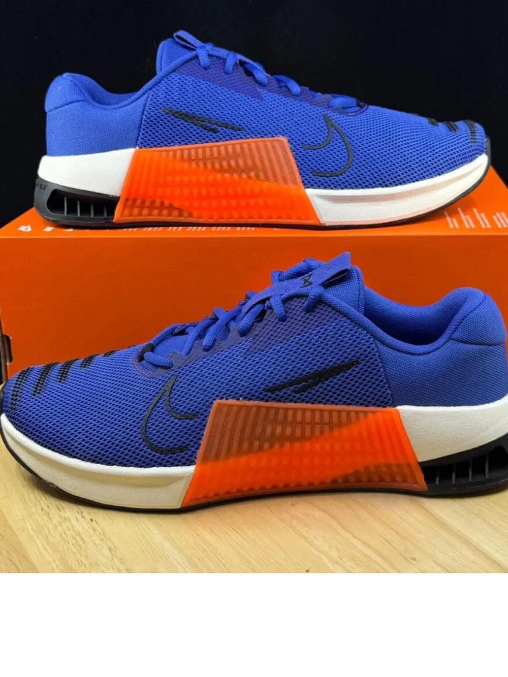 Nike Metcon 9 Astronomy Blue/ Orange DZ2617-401 Men's Size 11 Athletic Shoes - Picture 3 of 3